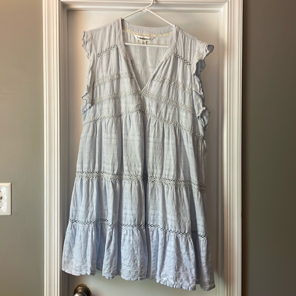 Baby Blue Sundress EUC Size XL